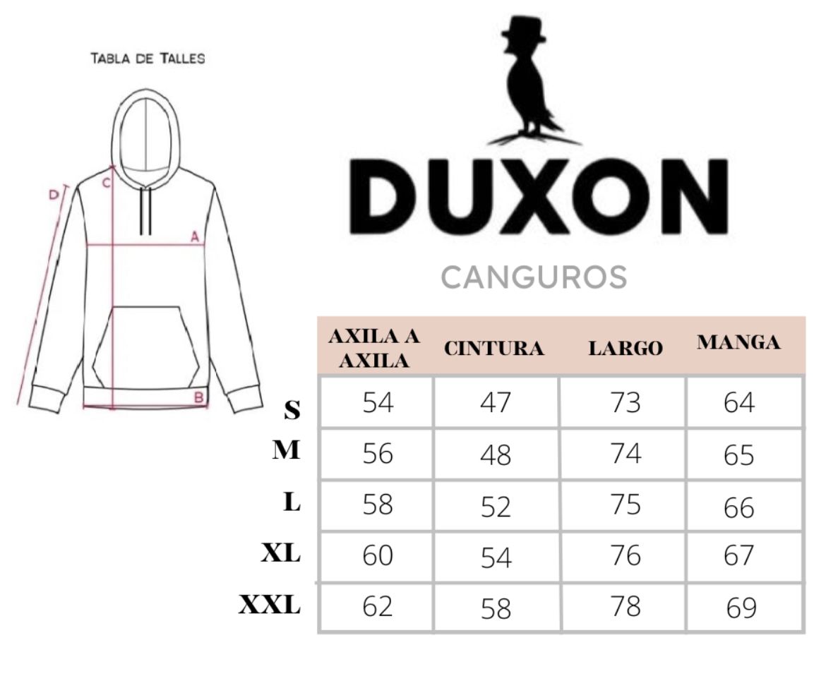 CANGURO DUXON VERDE CELESTE BLANCO
