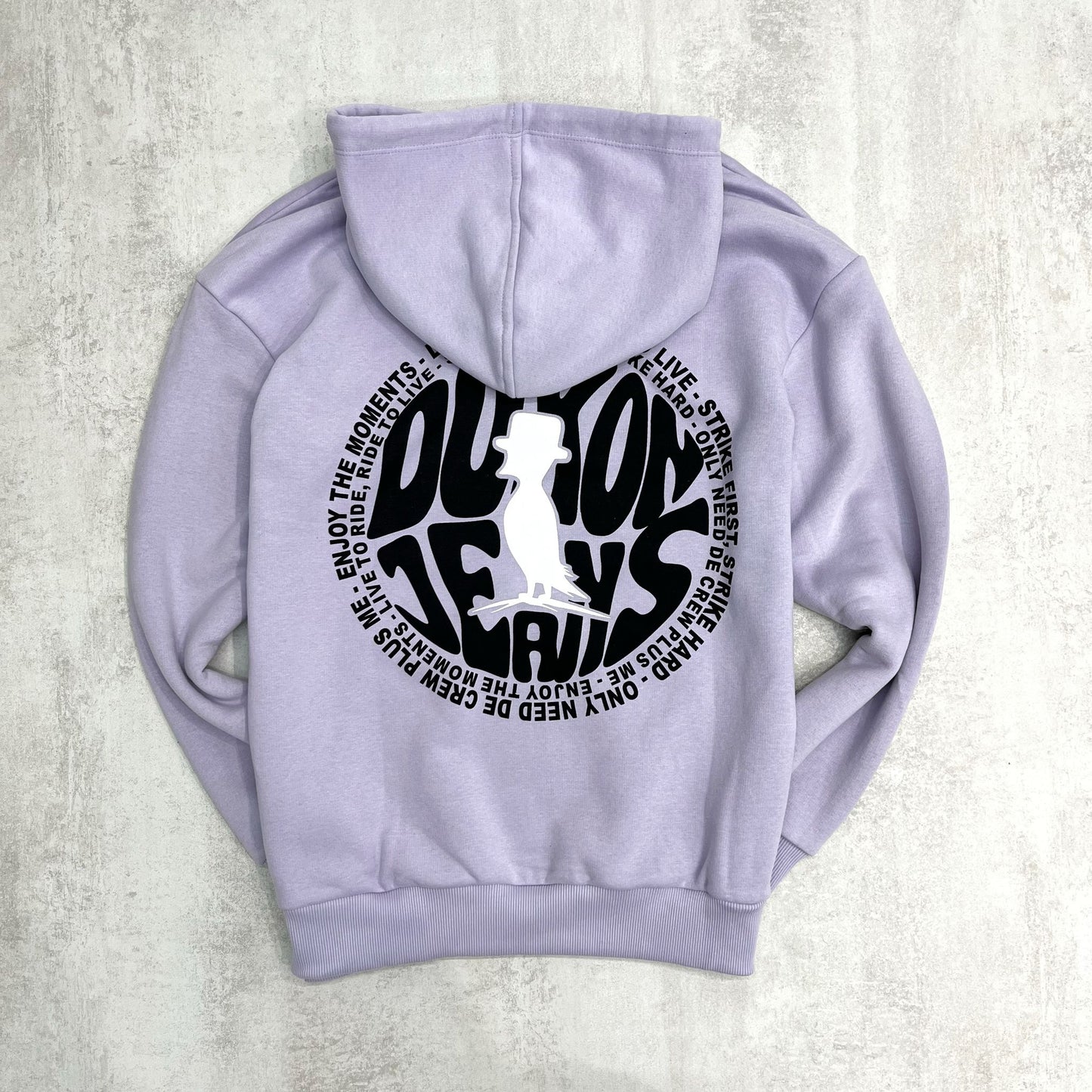 CANGURO DOBLE ESTAMPA LILA