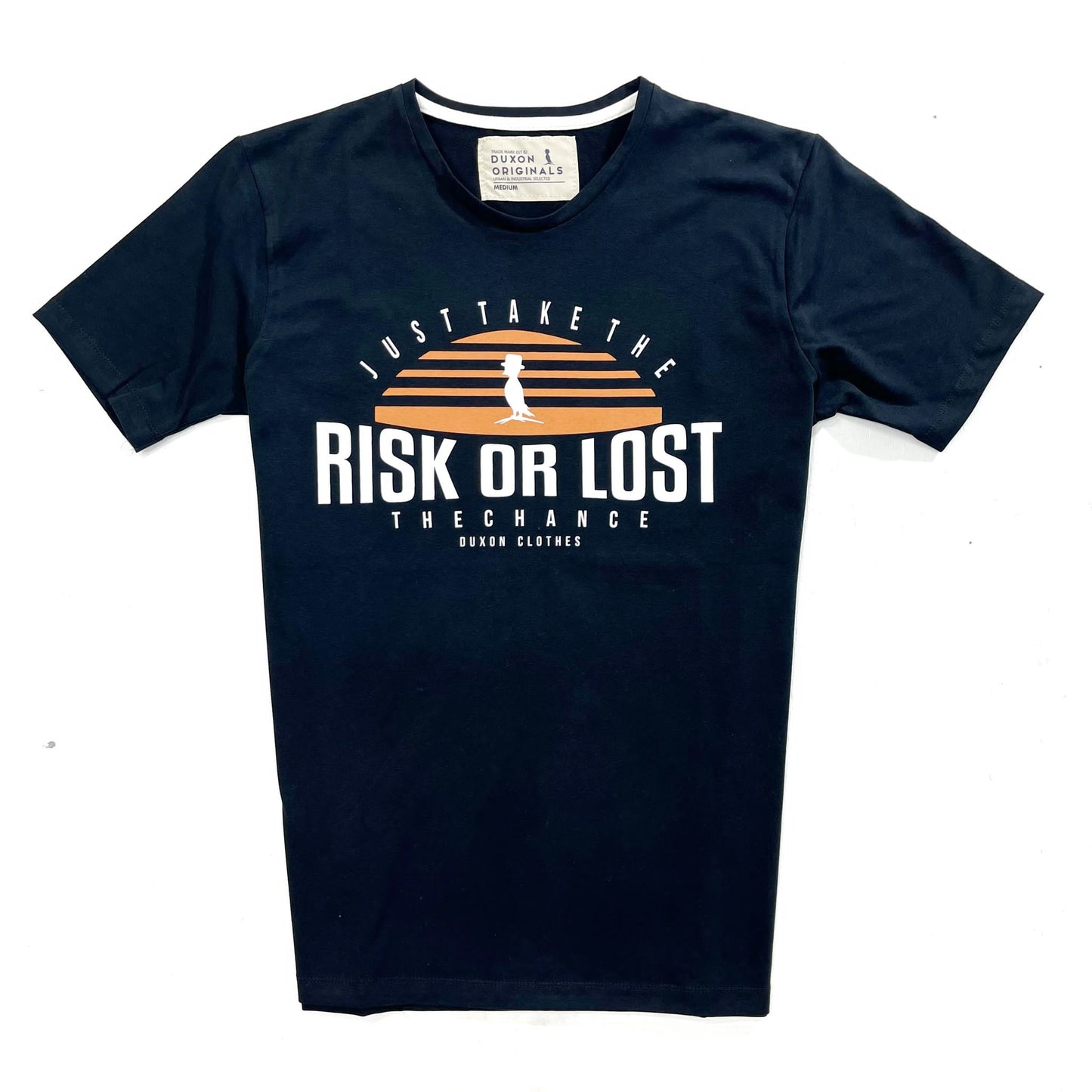 REMERA RISK OR LOST NEGRA