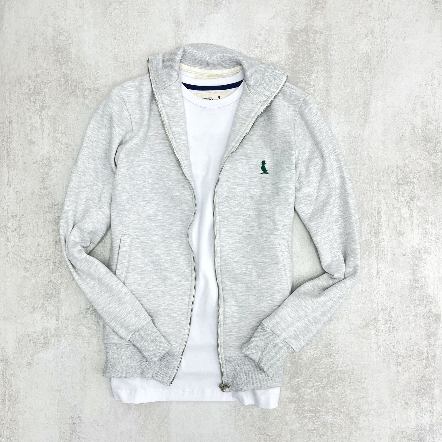 CAMPERA BOSTON GRIS CLARO MELANGE