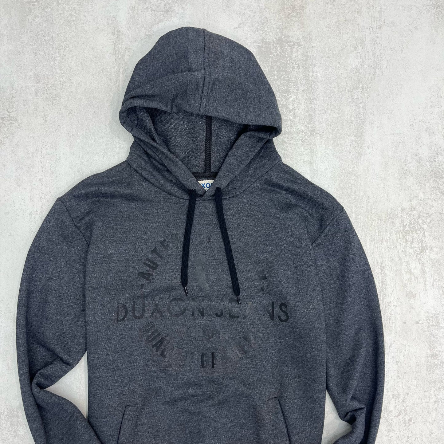 CANGURO DUXON JEANS GRIS OSCURO