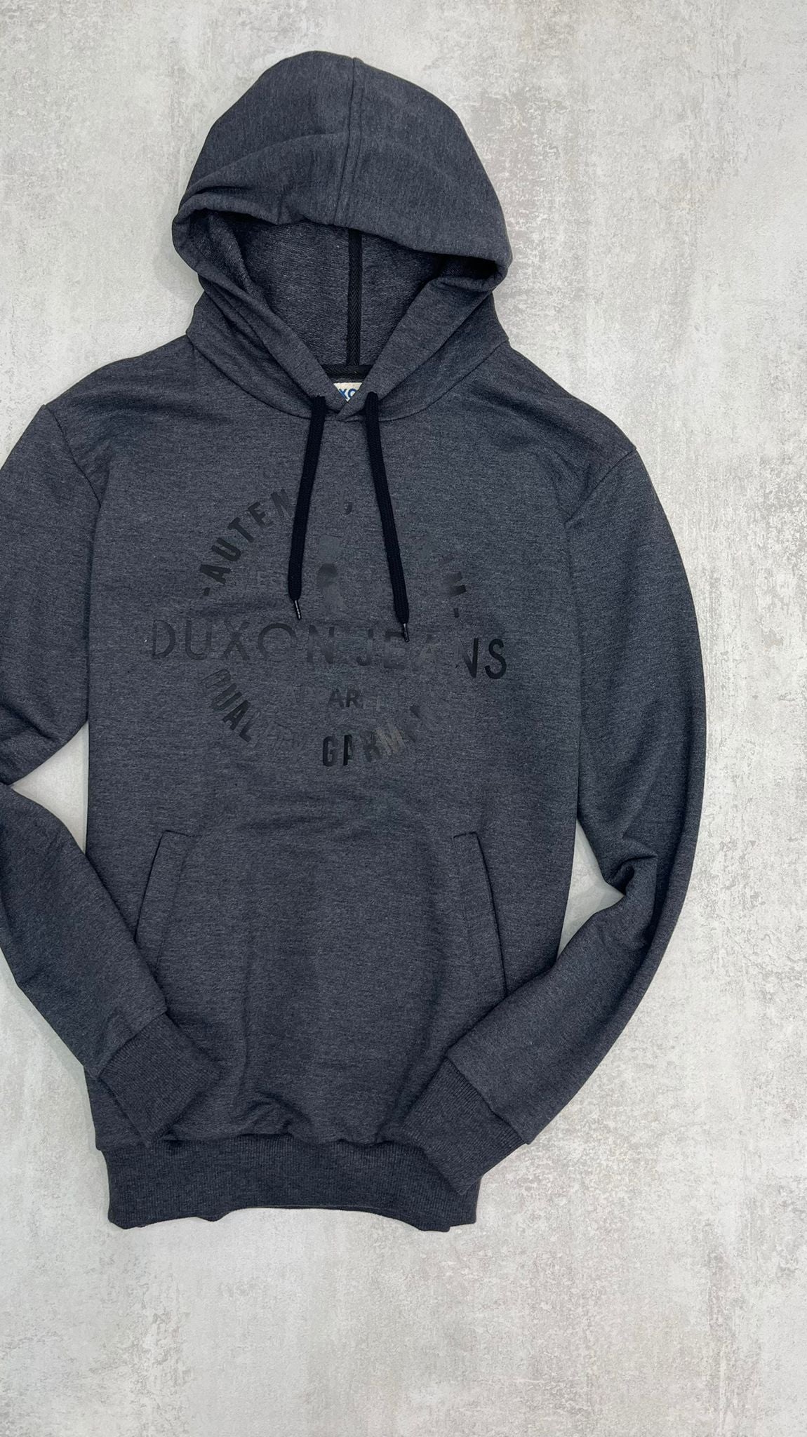 CANGURO DUXON JEANS GRIS OSCURO