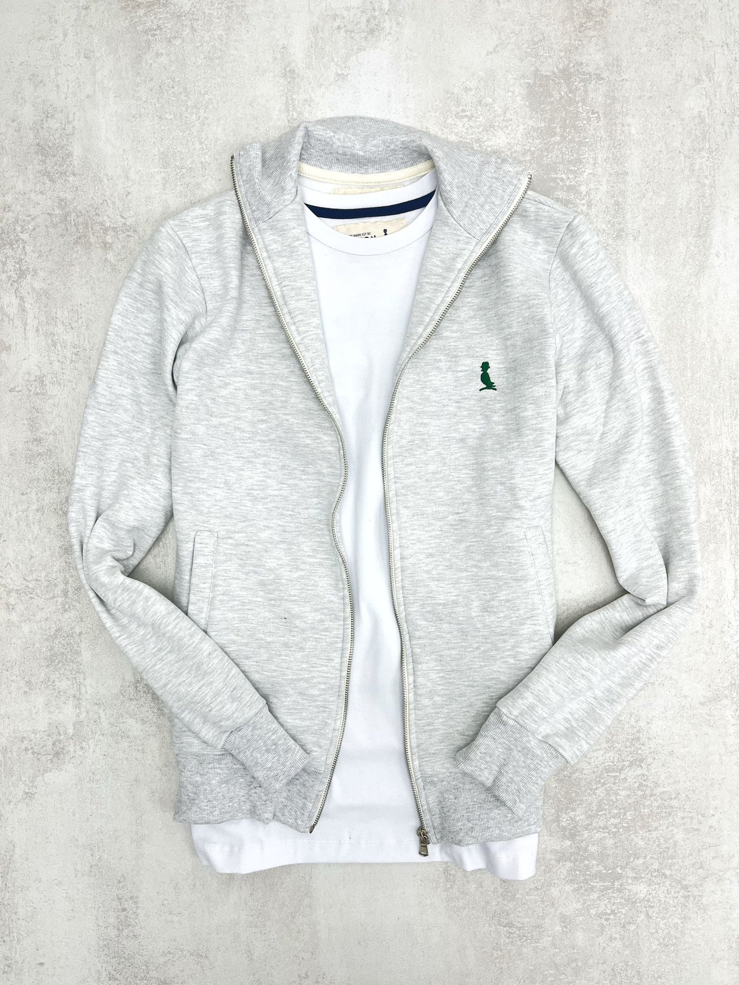 CAMPERA BOSTON GRIS CLARO MELANGE