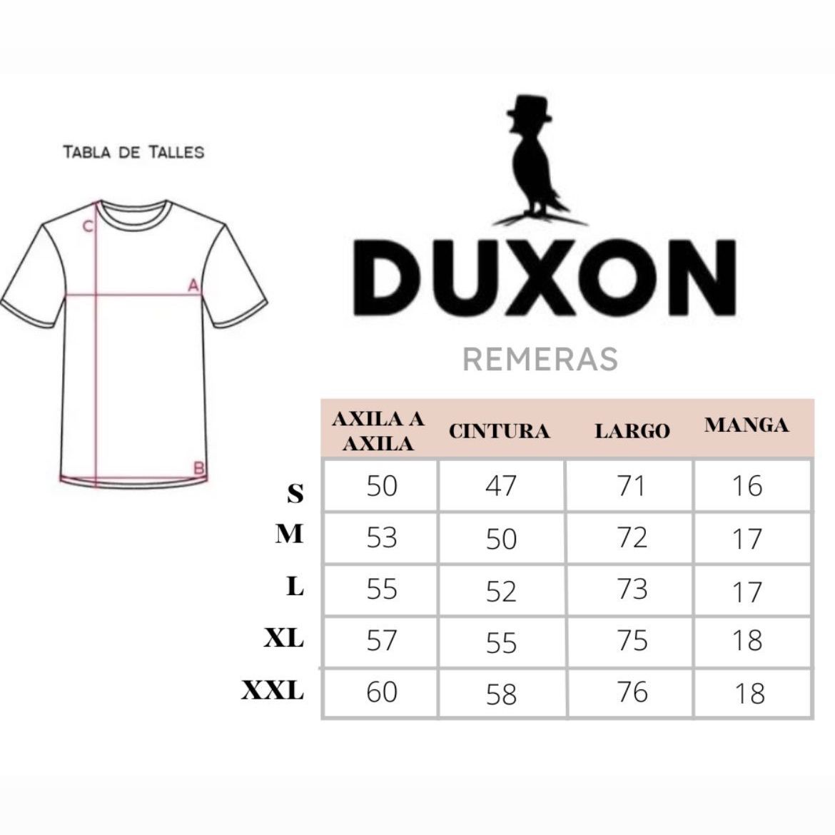 REMERA DUXON 82 ROJA