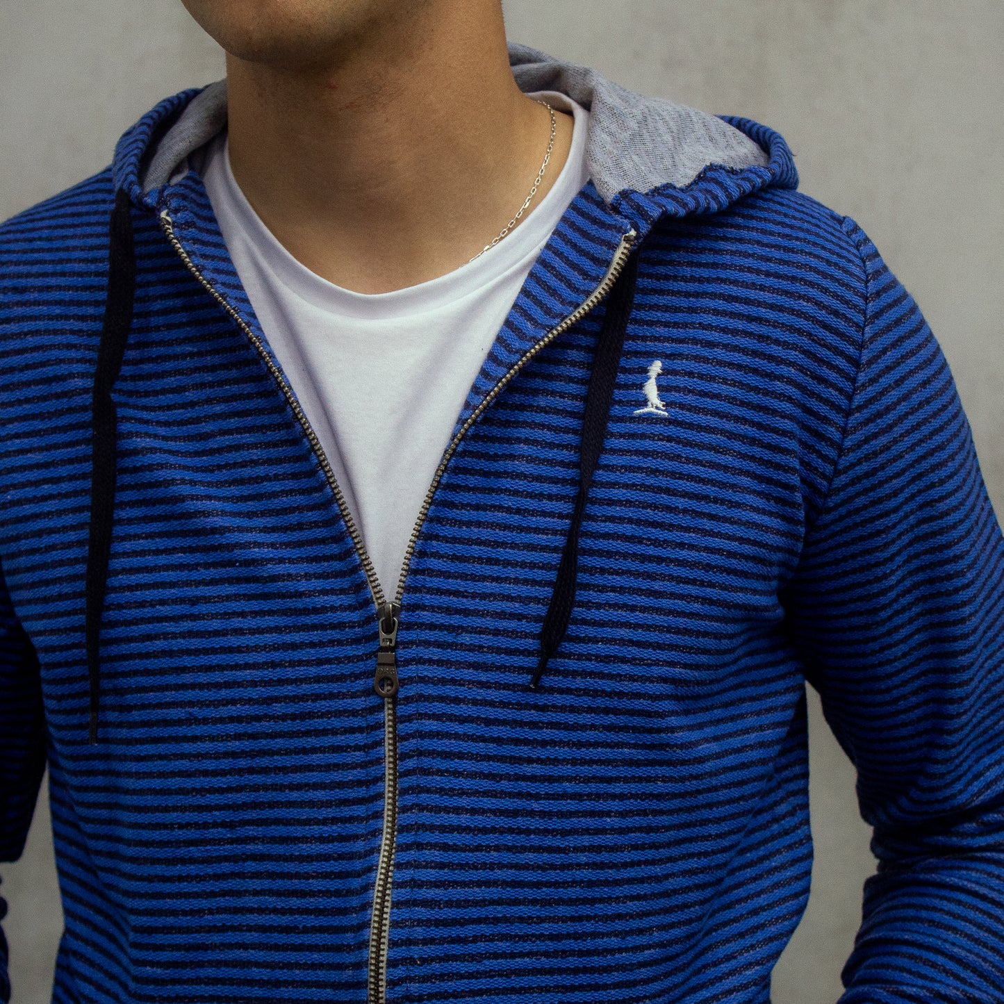 Sale 🔥 CAMPERA A RAYAS AZUL