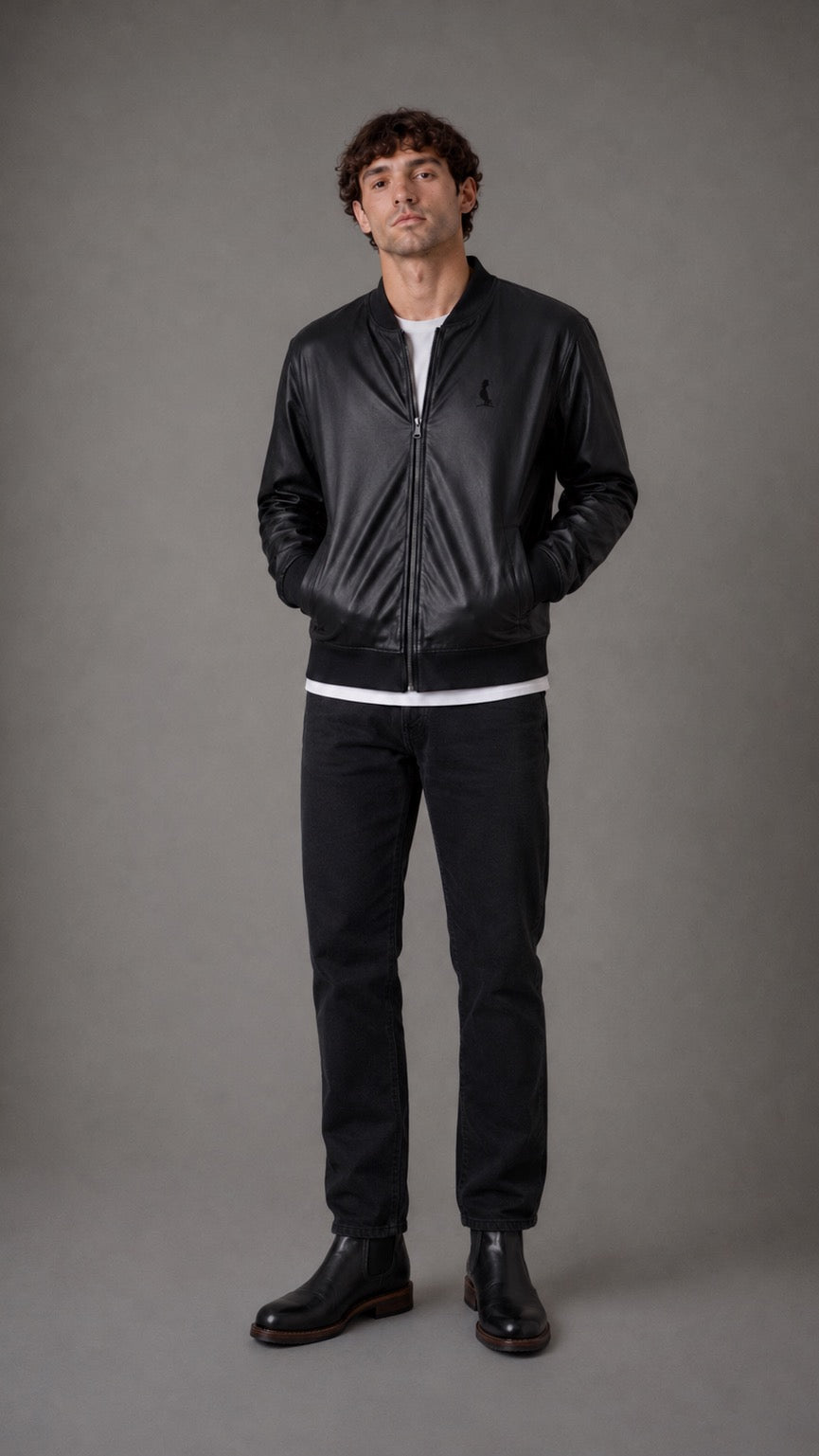 CAMPERA DE CUERINA DISTRICT