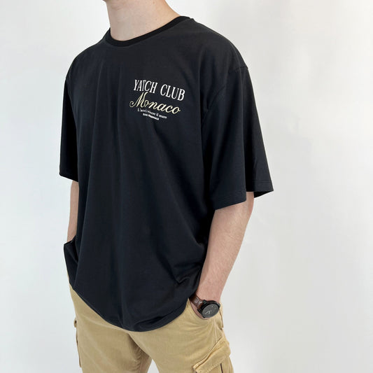 REMERA OVERSIZE“YATCH CLUB MÓNACO”