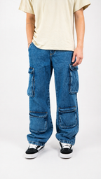 DENIM DUXON DOBLE CARGO