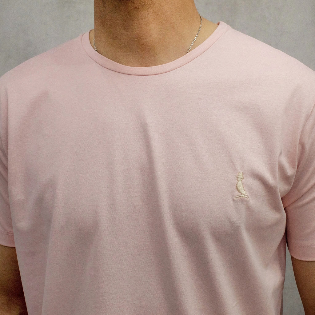 REMERA BASICA ROSADO