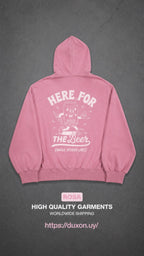 HOODIE PINK SODA