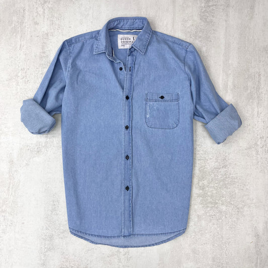 CAMISAS C/CUELLO, ROTURA EN BOLSILLO