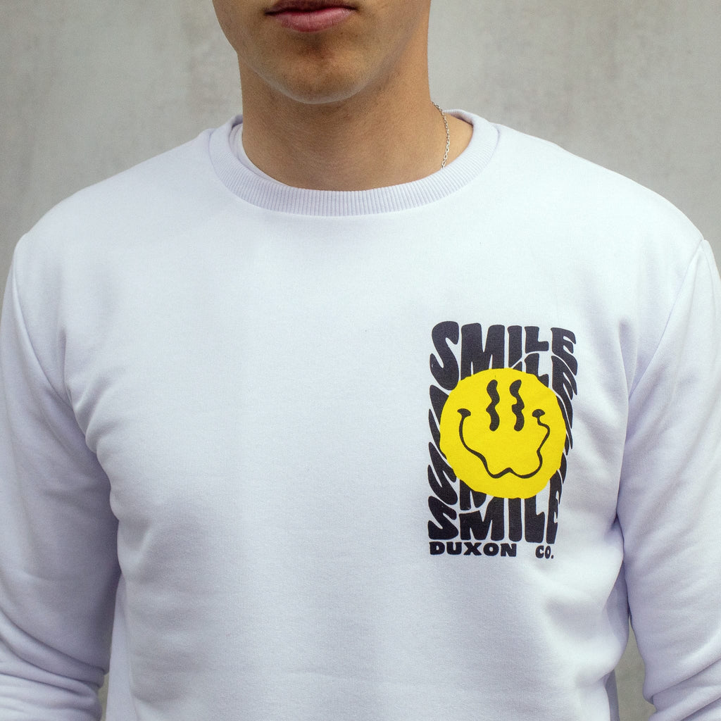 🔥MEGA SALE DISCONTINUADOS🔥BUZO DEPORTIVO SMILE DOBLE ESTAMPA