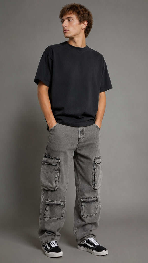DENIM DUXON DOBLE CARGO