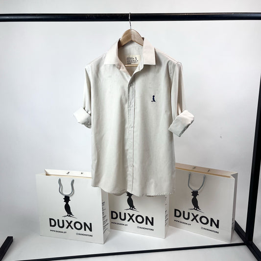 CAMISA Oxford Básica color Beige