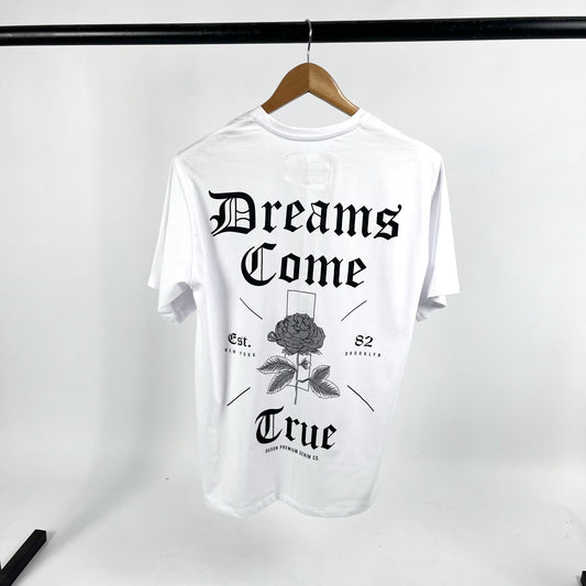 REMERA oversize “DREAMS COME”