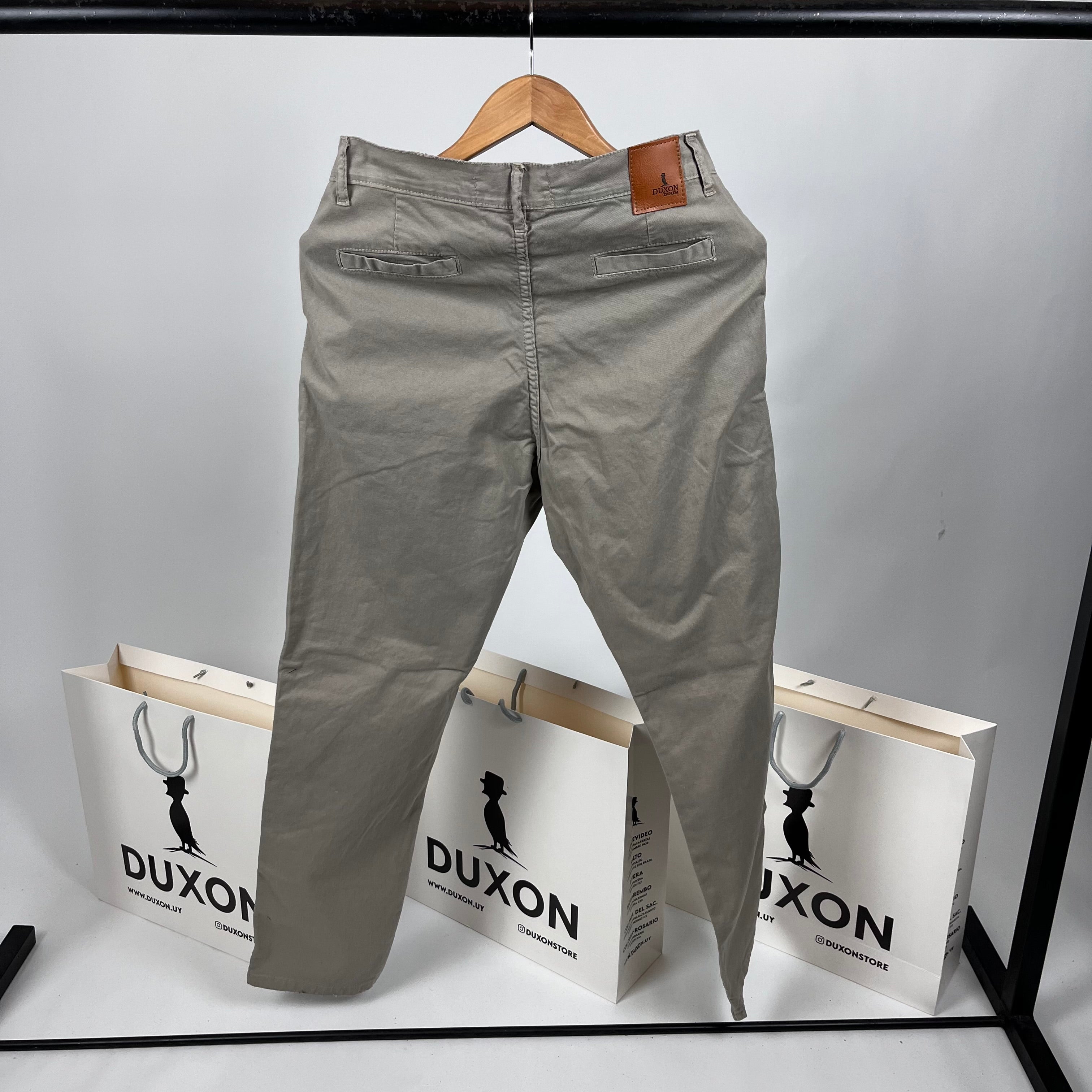 PANTALON DE VESTIR, COLOR CHAMPAGNE