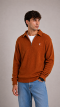 SWEATER TEJIDO CON CIERRE