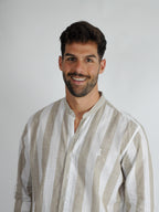 CAMISA MAO, RAYA ANCHA.