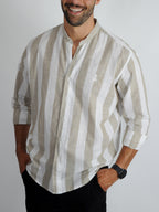 CAMISA MAO, RAYA ANCHA.