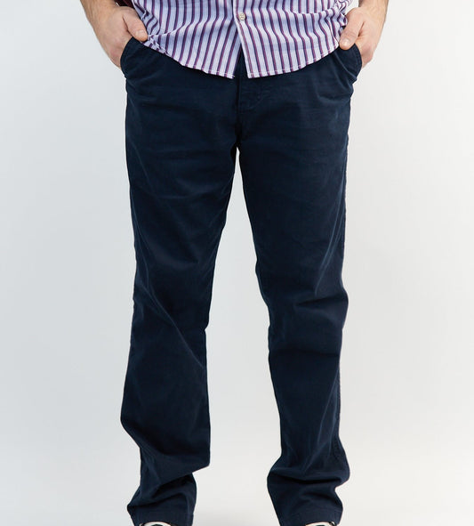 PANTALON DE VESTIR COLOR AZUL MARINO