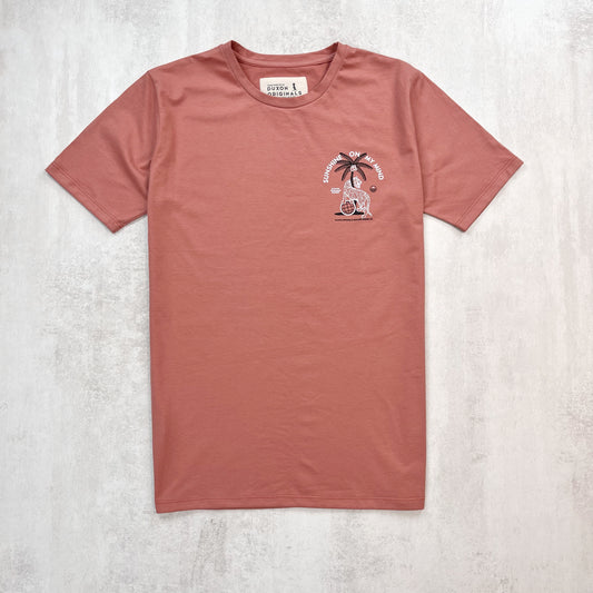 REMERA DOBLE ESTAMPA “Sunshine on my Mind”