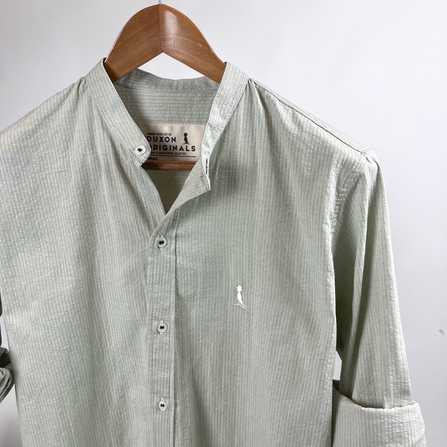 Camisa mao “Anarruga” verde