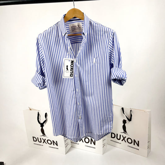 Camisa Orox a rayas en AZUL