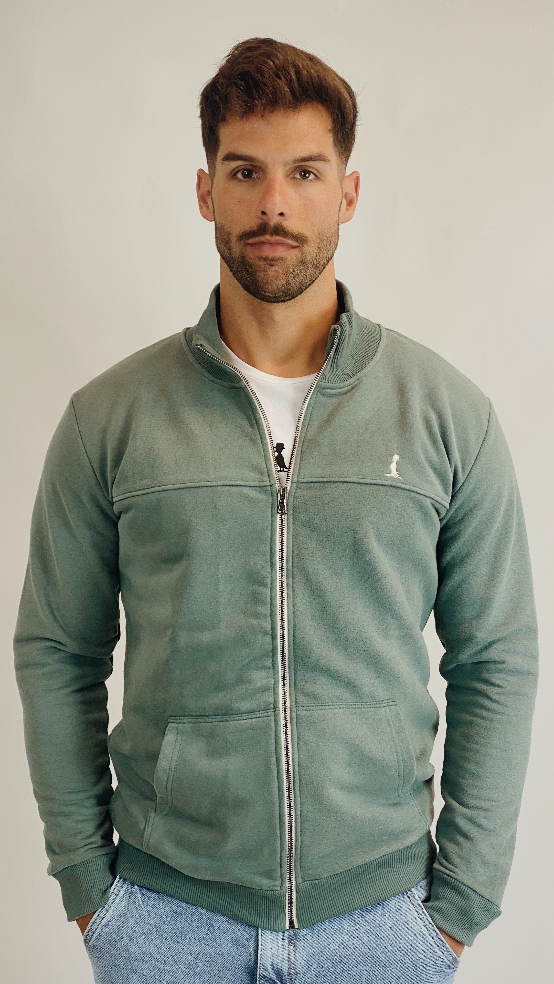 Campera BOSTON con corte Verde Benetton