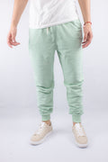 PANTALON JOGGER CON PUÑO VERDE CLARO