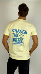 Remera doble estampa CHANGE THE RULES.