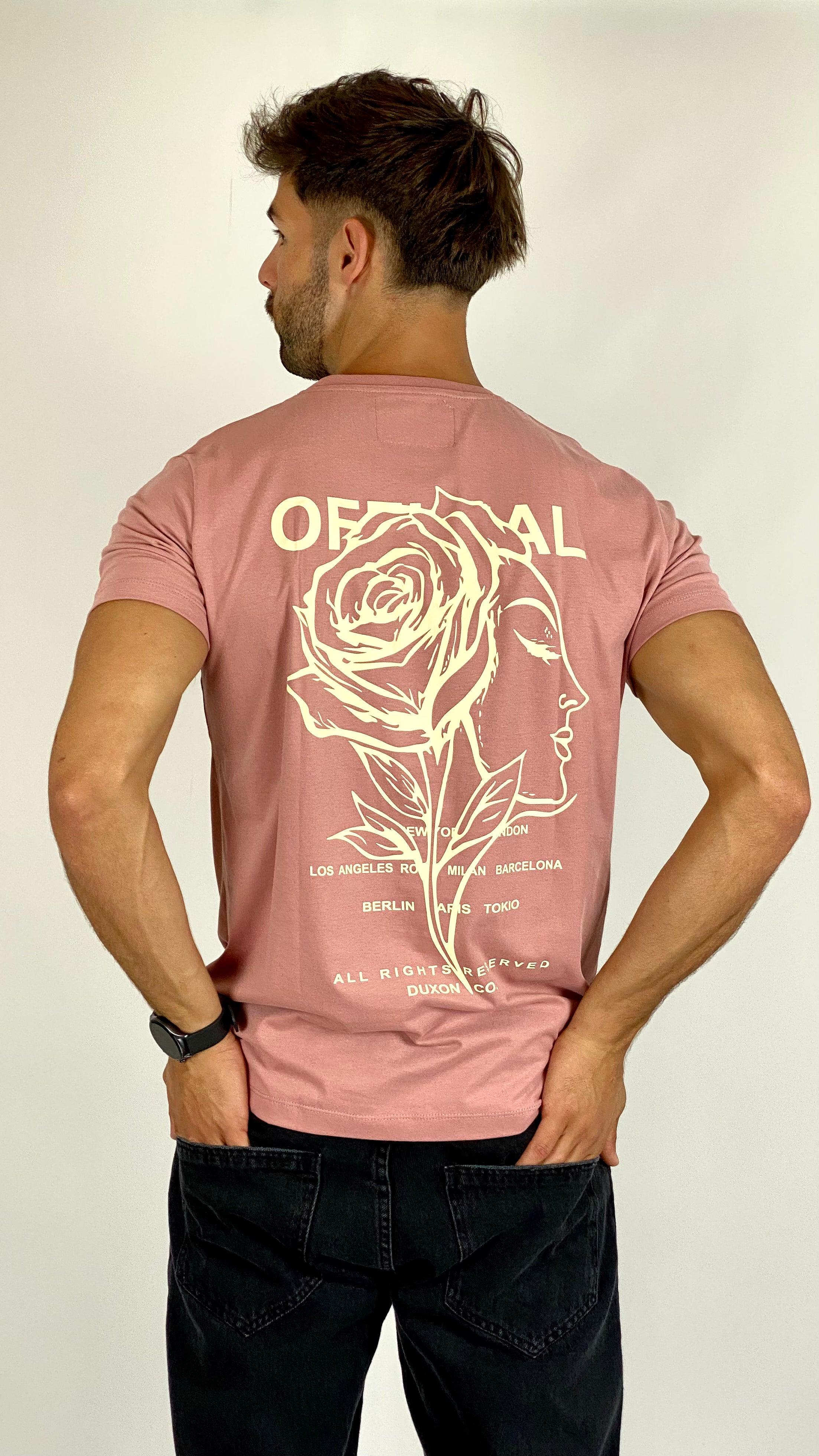 Remera doble estampa