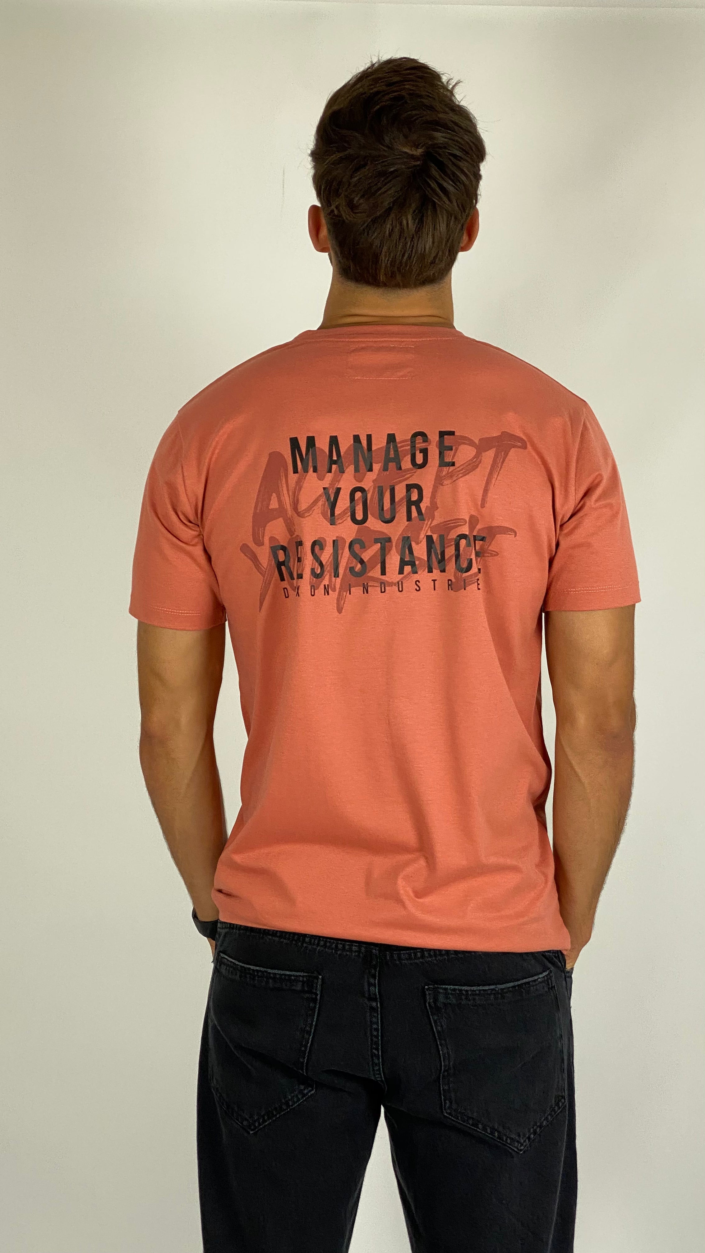 Remera Color ladrillo