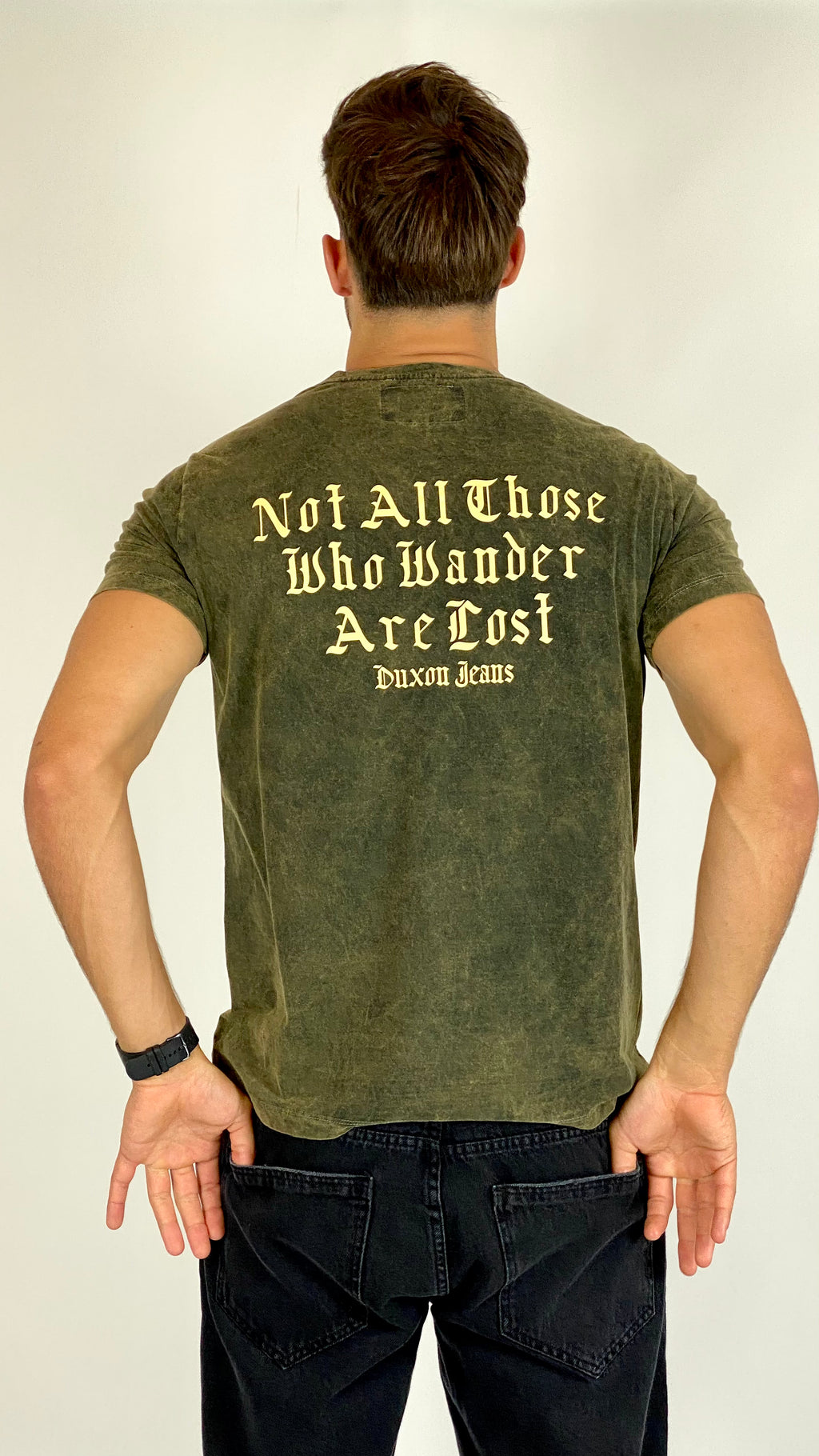 REMERA VERDE MUSGO
