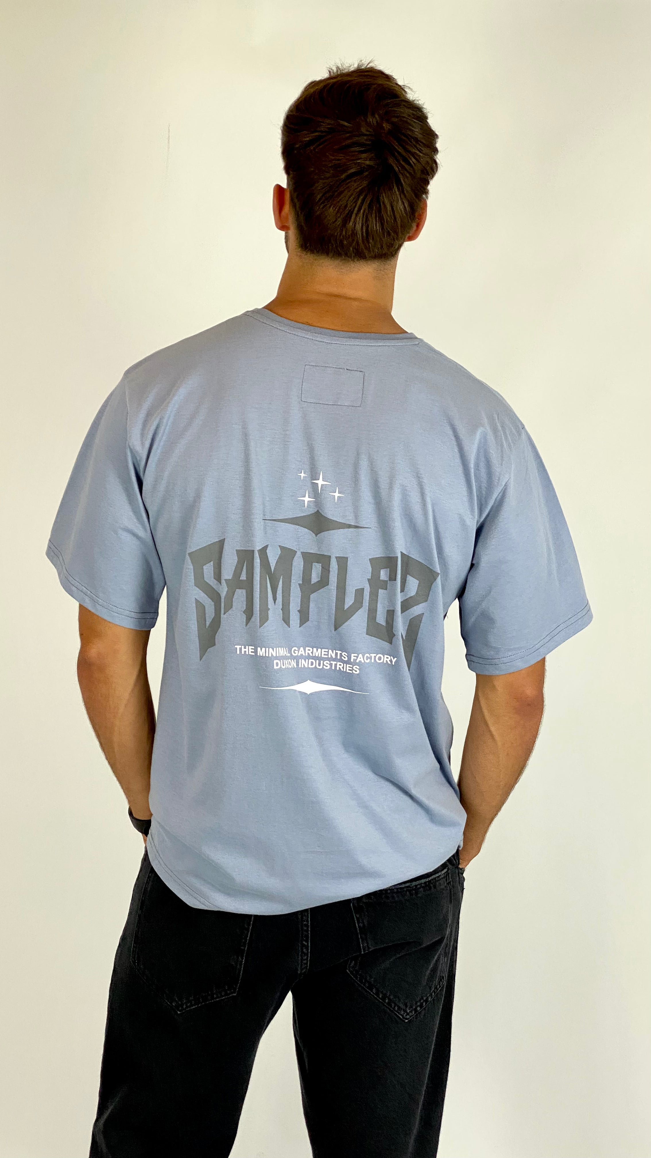 Remera Manga corta azul SAMPLE