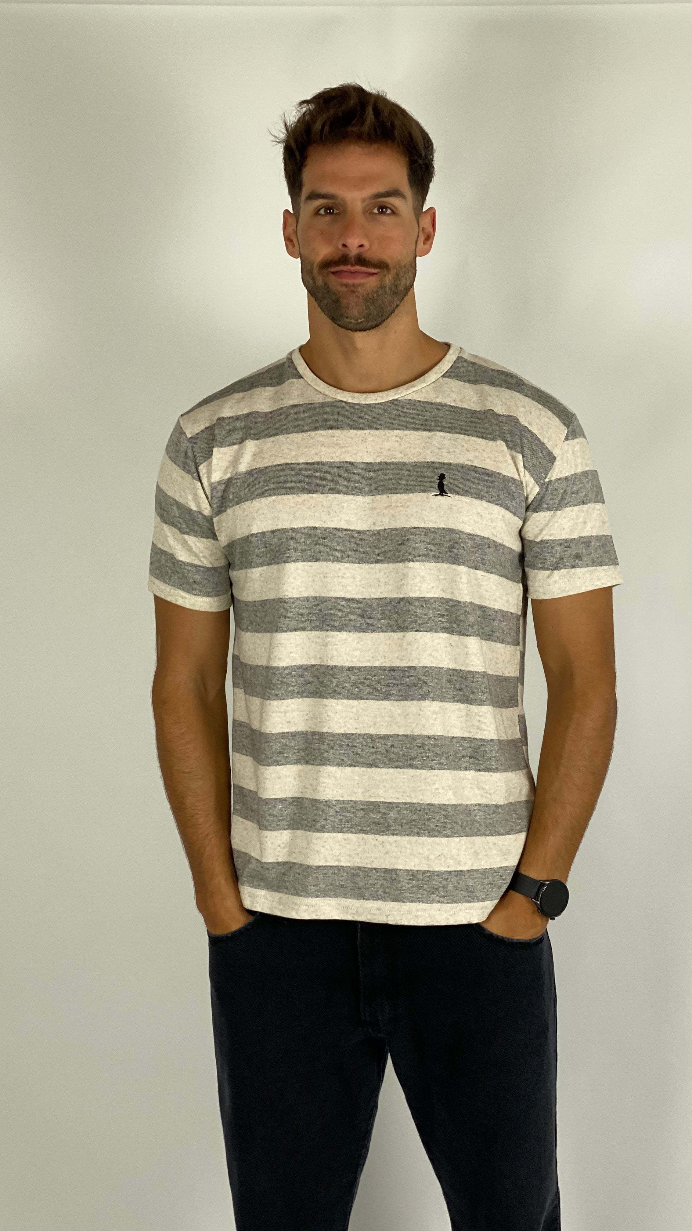 REMERA A RAYAS
