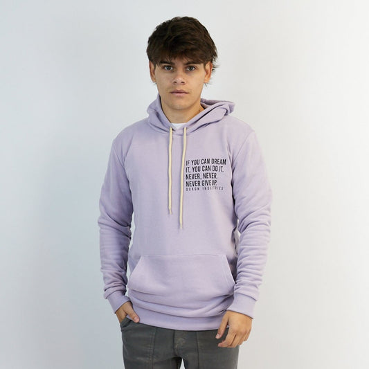 🔥 20% OFF🔥CANGURO ESTAMPA EN LETRAS, COLOR LILA PASTEL.