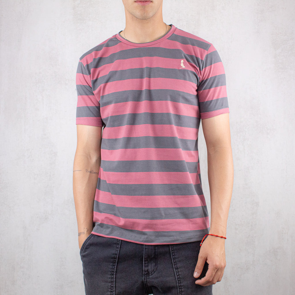 FLASH SALE 🔥🔥REMERA A RAYAS CUELLO A LA BASE