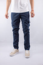 PANTALON CARGO AZUL MARINO