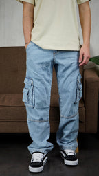 DENIM DUXON CARGO