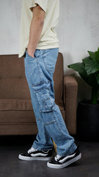 DENIM DUXON CARGO