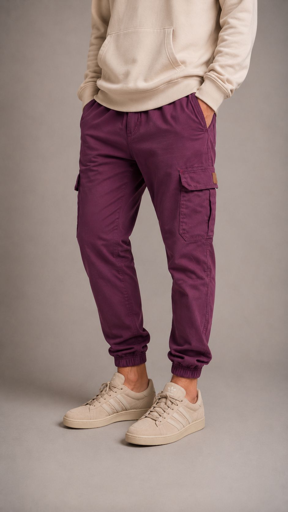 PANTALÓN CARGO CON PUÑO