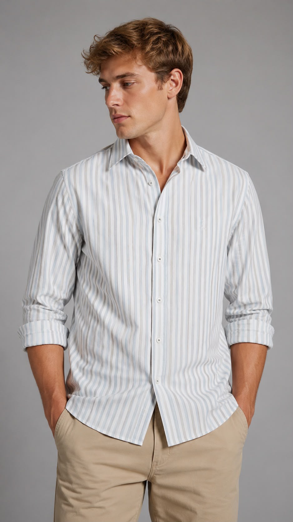 CAMISA CUELLO ITALIANO