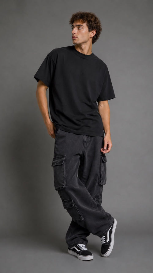 DENIM DUXON DOBLE CARGO