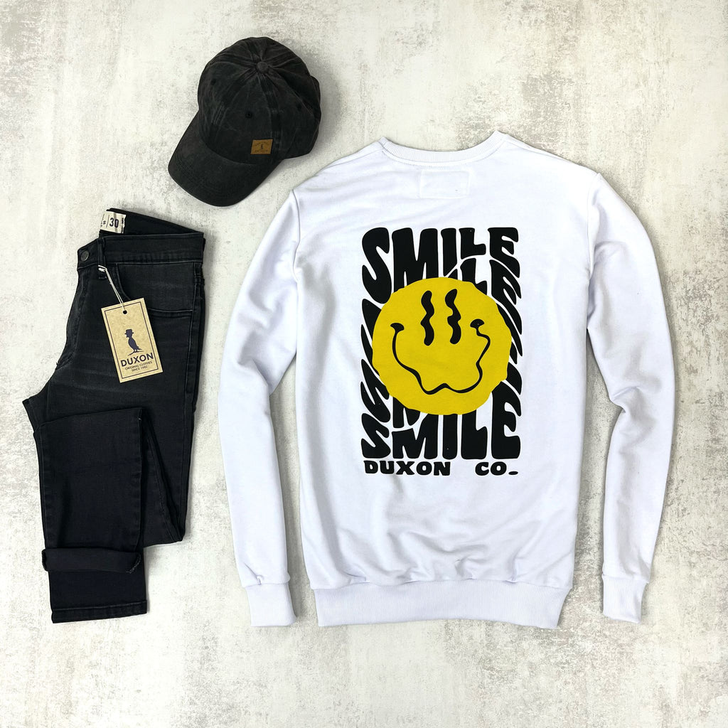 🔥MEGA SALE DISCONTINUADOS🔥BUZO DEPORTIVO SMILE DOBLE ESTAMPA