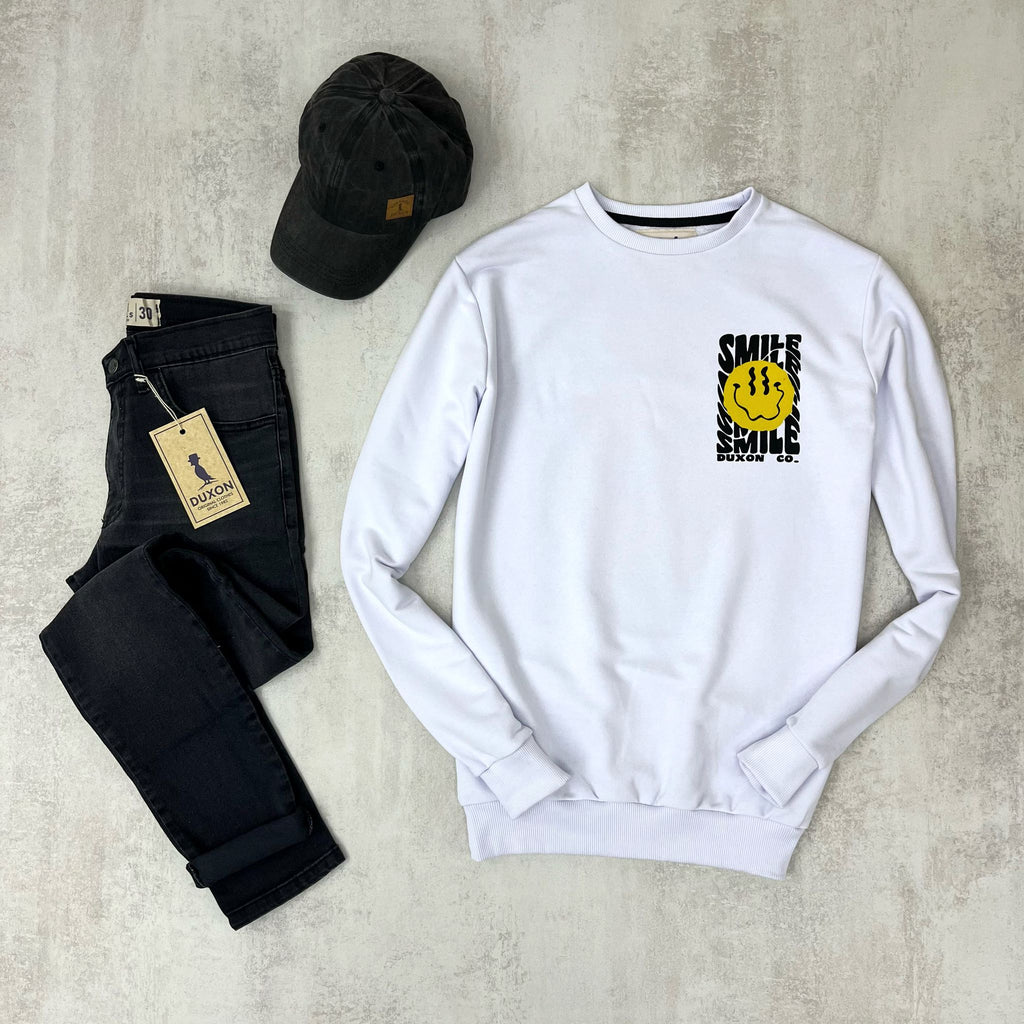 🔥MEGA SALE DISCONTINUADOS🔥BUZO DEPORTIVO SMILE DOBLE ESTAMPA