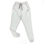 PANTALON JOGGER CON PUÑO GRIS CLARO