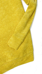 OUTLET⚠️ BUZO DE CHENILLE COLOR AMARILLO