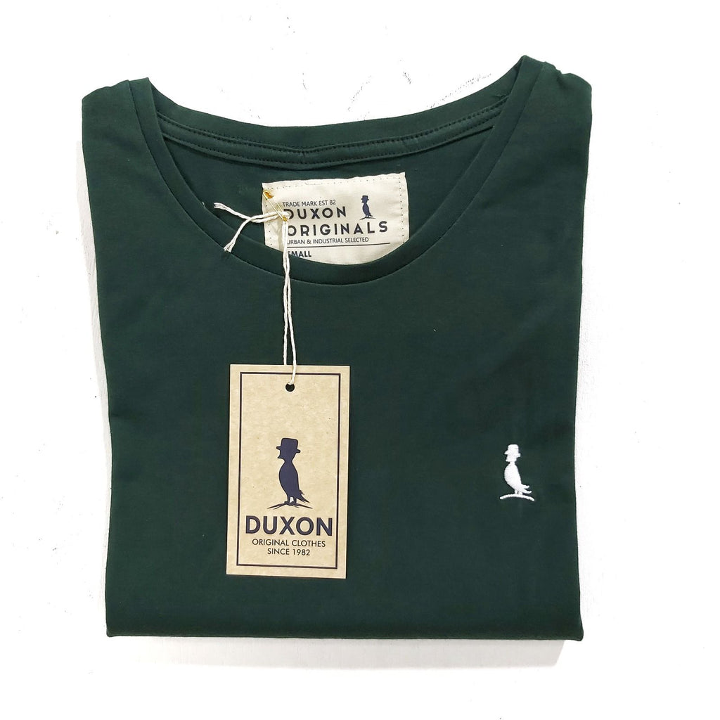 REMERA BASICA VERDE INGLES