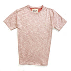 REMERA BASICA SALMON MELANGE