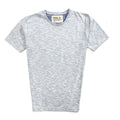 REMERA BASICA AZUL CLARO MELANGE